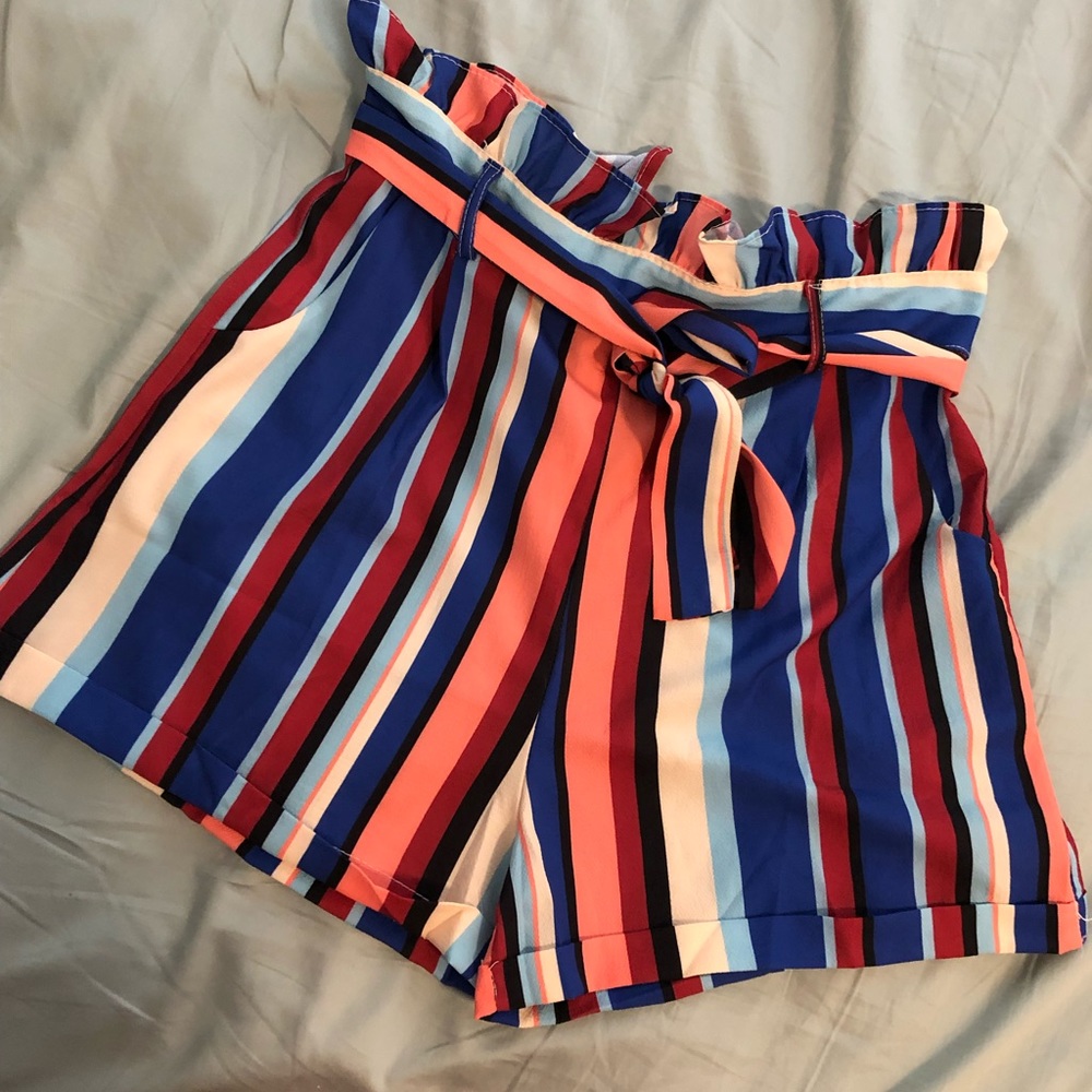Striped shorts